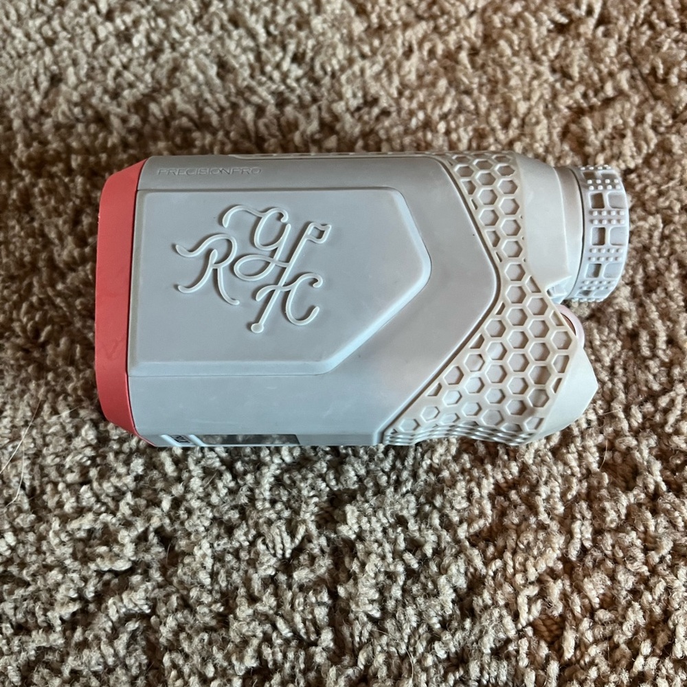 Precision pro range finder. Grey and pink.